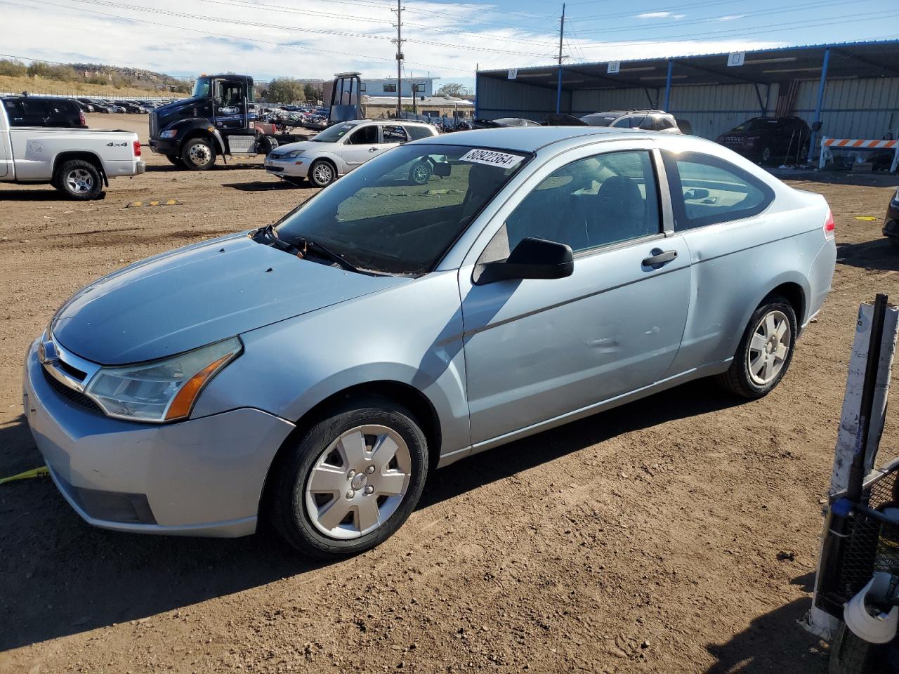2008 Ford Focus VIN 1FAHP32N68W180608