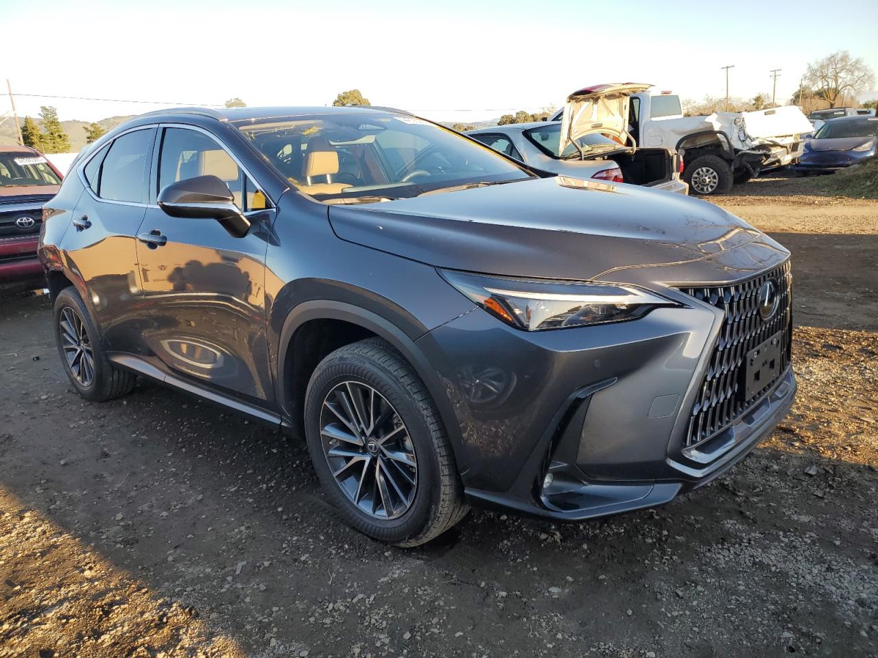 2023 Lexus NX VIN 2T2GKCEZ5PC015106 Copart auction photo, rear end damage thumbnail 4