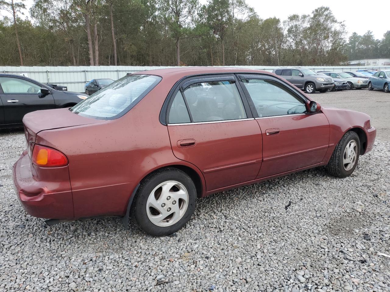 2001 Toyota Corolla VIN 1NXBR12E81Z551330 Copart auction photo, rear end / minor dent/scratches damage thumbnail 3