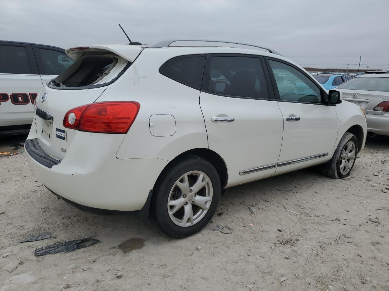 2011 Nissan Rogue VIN JN8AS5MT3BW166632 Copart auction photo, rear end / minor dent/scratches damage thumbnail 3