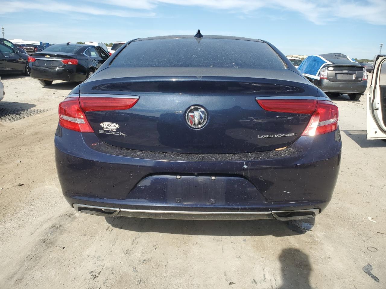 2017 Buick LaCrosse VIN 1G4ZP5SS3HU152109 Copart auction photo, front end / side damage thumbnail 6