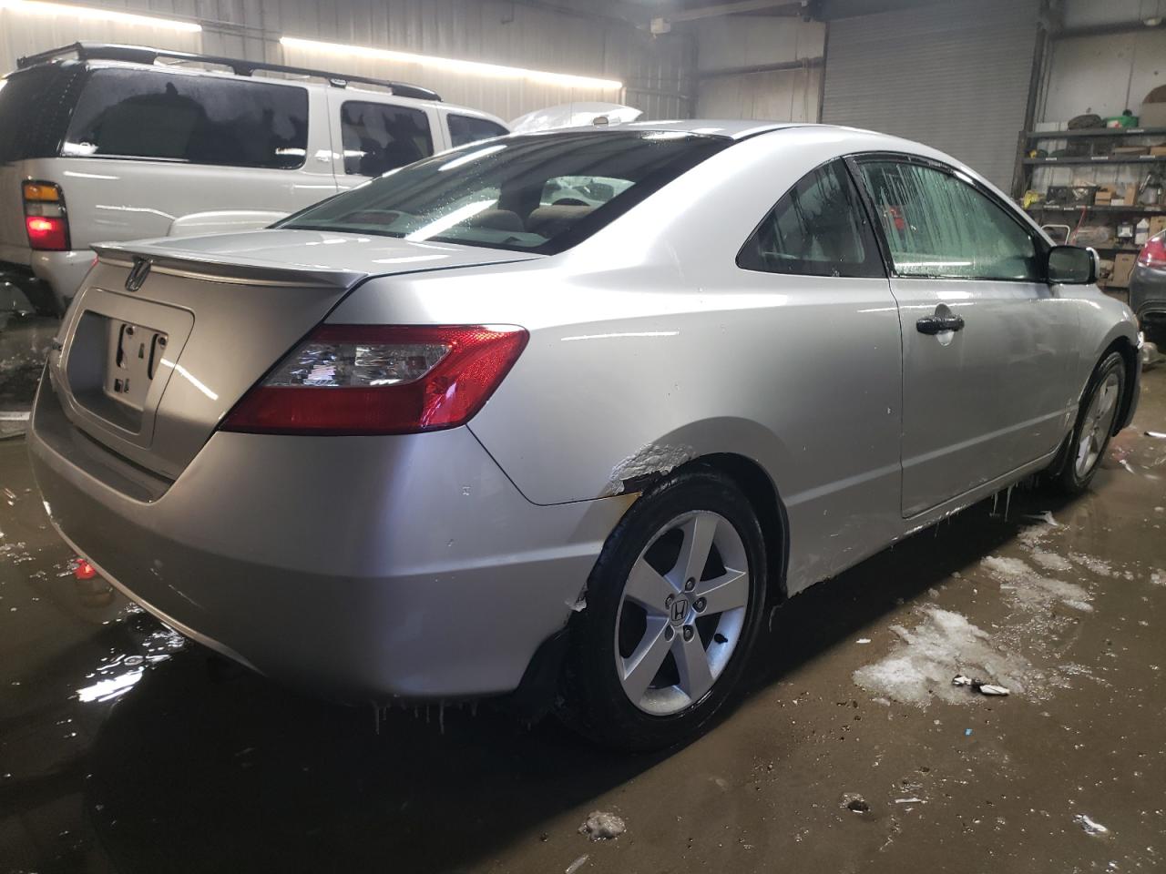2007 Honda Civic VIN 2HGFG12877H523781 Copart auction photo, front end damage thumbnail 3