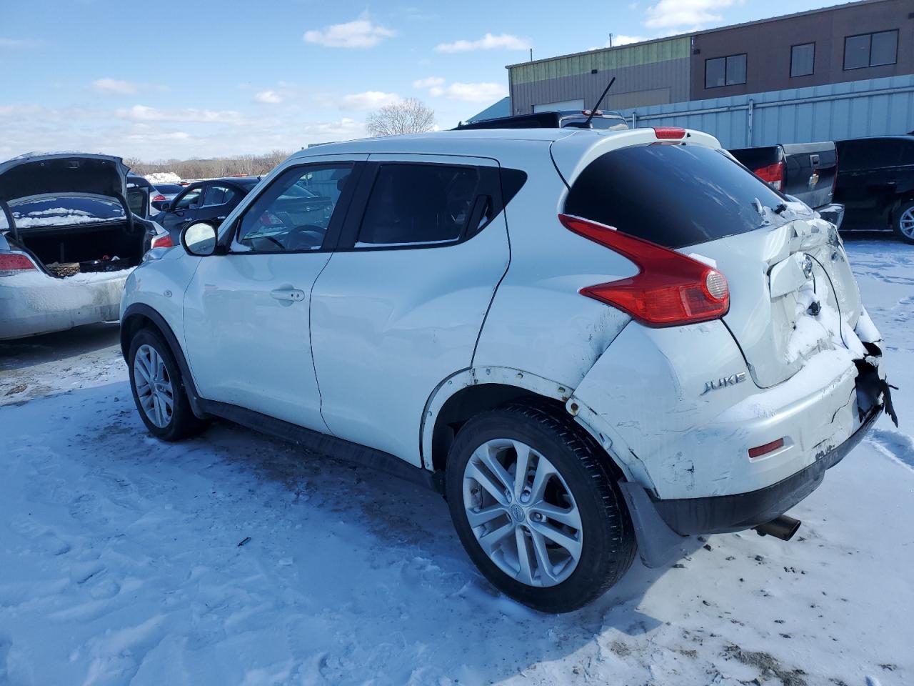 2013 Nissan Juke VIN JN8AF5MV8DT217584 Copart auction photo, rear end damage thumbnail 2