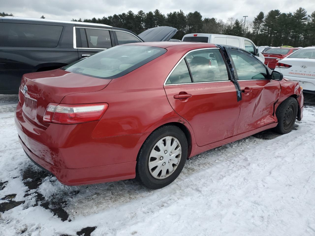 2009 Toyota Camry VIN 4T1BE46K29U339967 Copart auction photo, side / front end damage thumbnail 3