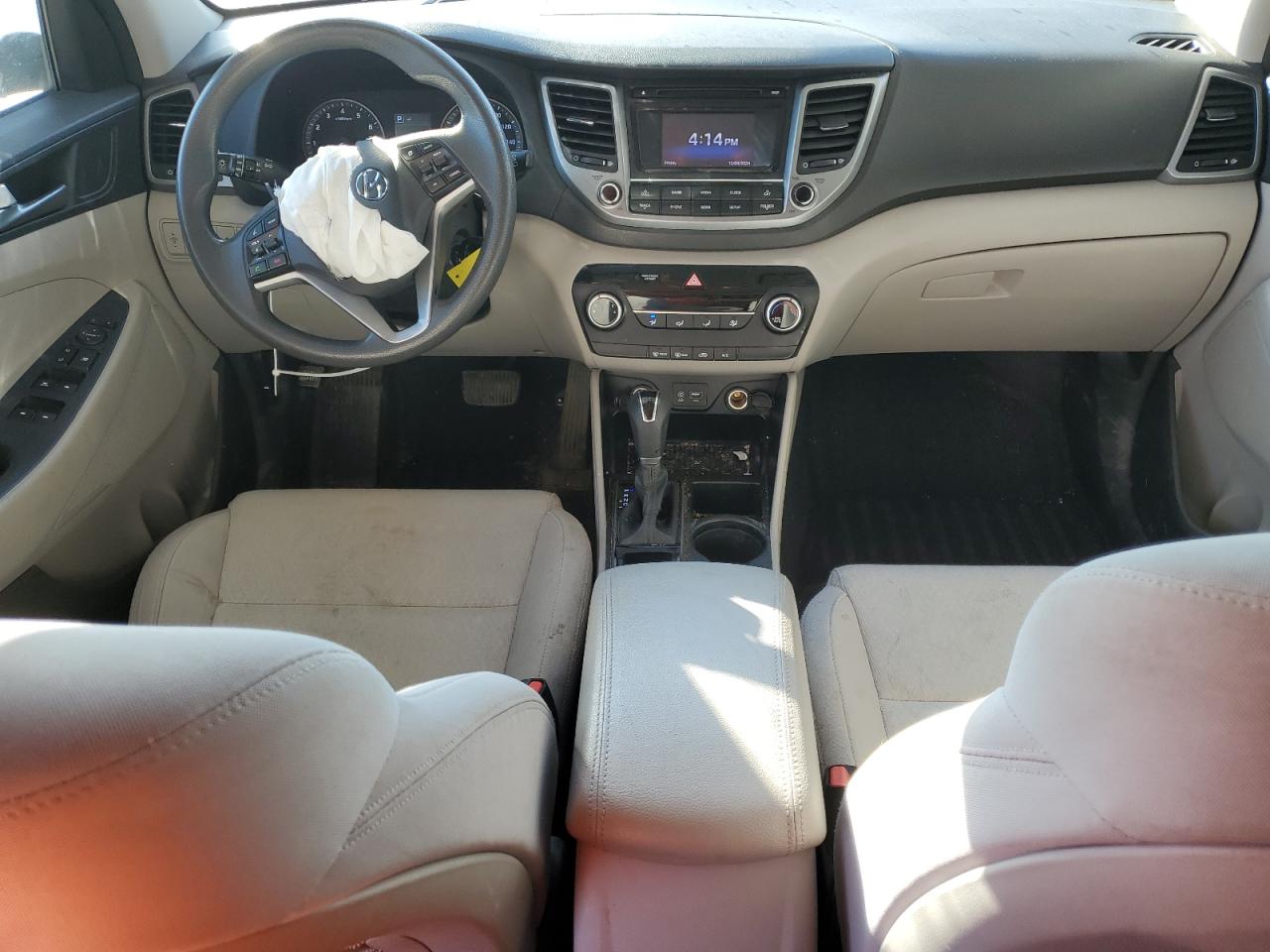 2017 Hyundai Tucson VIN KM8J3CA49HU389459 Copart auction photo, front end damage thumbnail 8