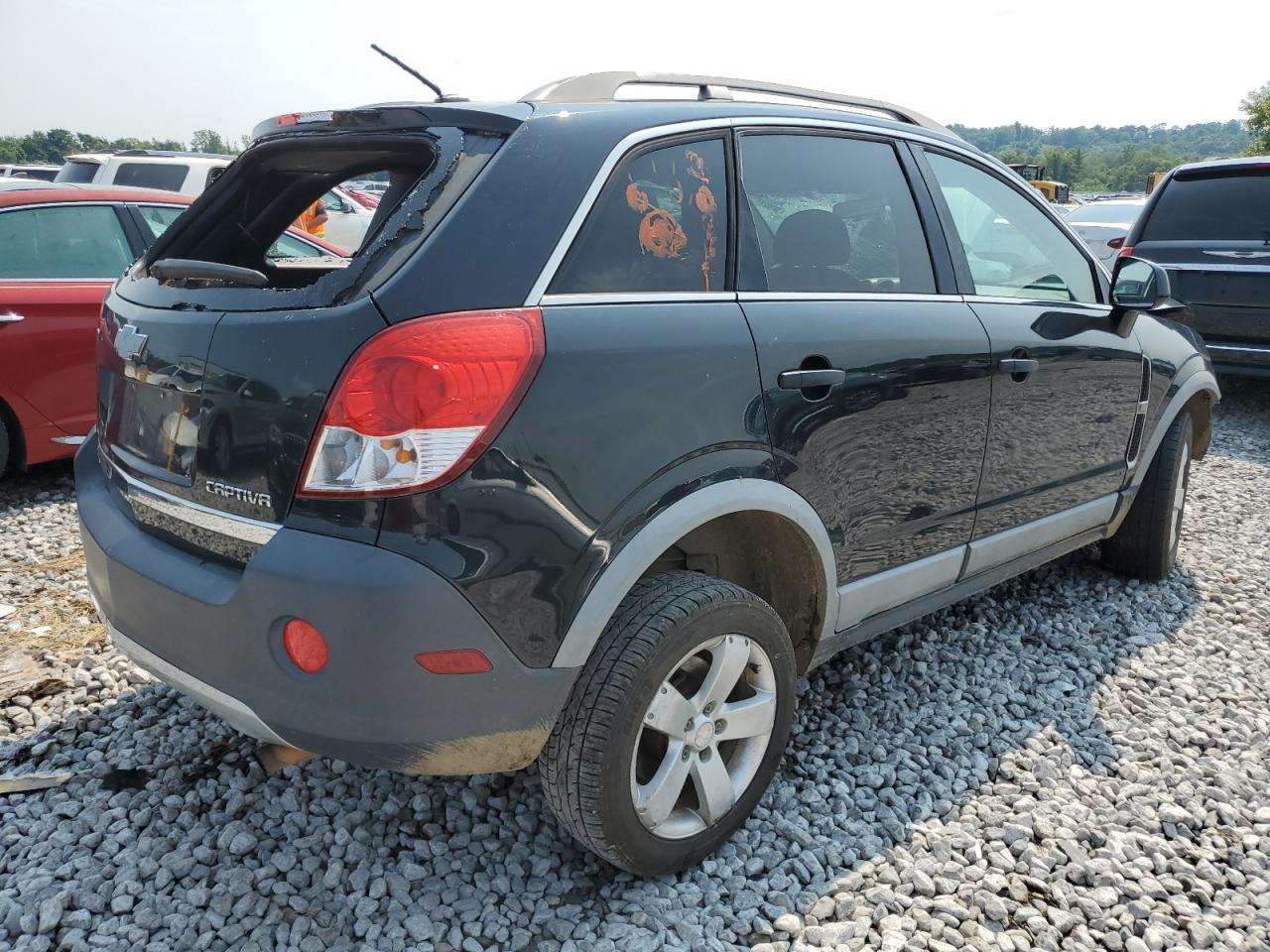 2012 Chevrolet Captiva VIN 3GNAL2EK9CS596134 Copart auction photo, all over damage thumbnail 3