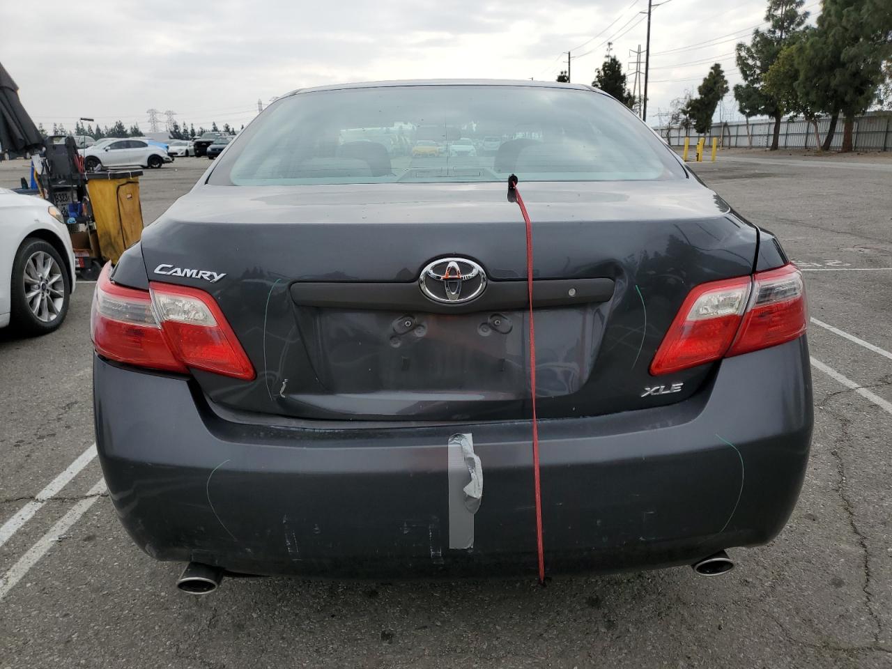 2008 Toyota Camry VIN 4T1BK46K88U070588 Copart auction photo, rear end damage thumbnail 6