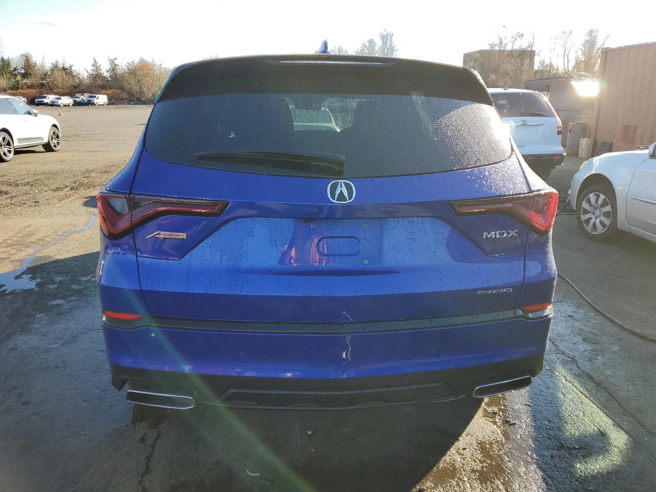 2022 Acura MDX VIN 5J8YE1H01NL047155 Copart auction photo, front end damage thumbnail 6