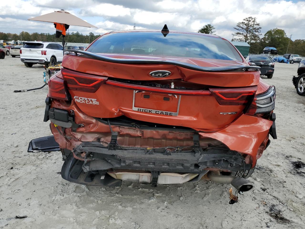 2021 KIA Forte VIN 3KPF34AD8ME315121 Copart auction photo, rear end damage thumbnail 6
