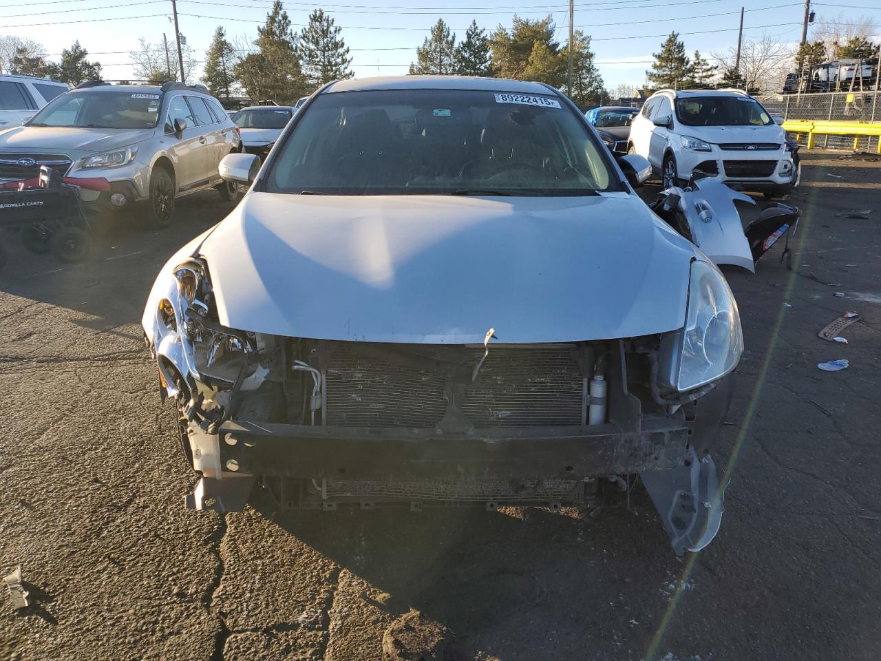 2012 Nissan Altima VIN 1N4AL2AP2CC128008 Copart auction photo, rear end / front end damage thumbnail 5