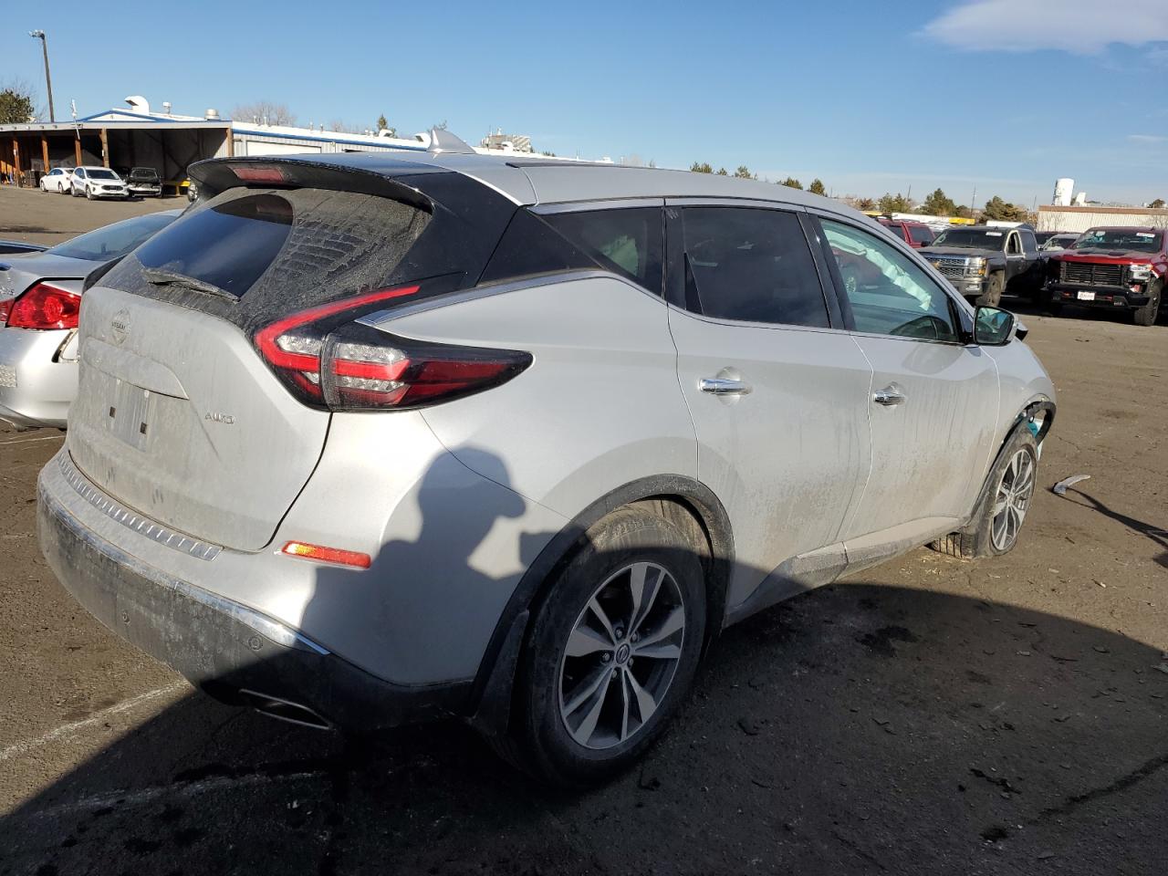 2020 Nissan Murano VIN 5N1AZ2AS2LN169087 Copart auction photo, front end / side damage thumbnail 3