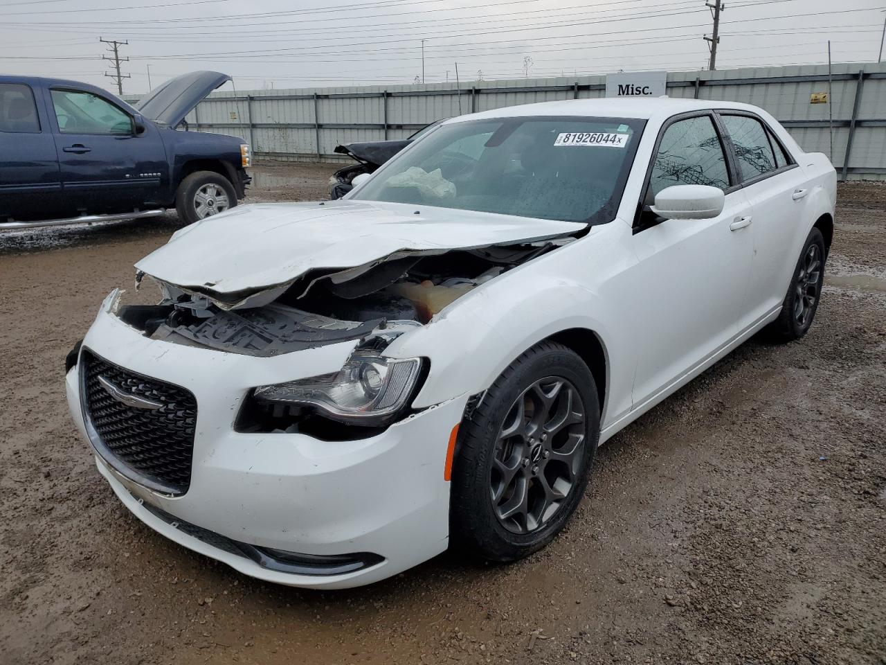 2017 Chrysler 300 VIN 2C3CCAGG3HH597282