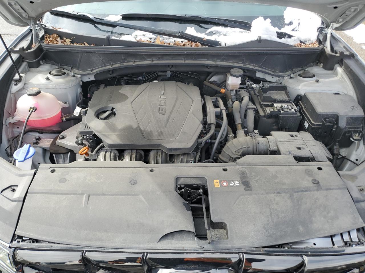 2022 Hyundai Tucson VIN 5NMJCCAE5NH037320 Copart auction photo, hail / front end damage thumbnail 12