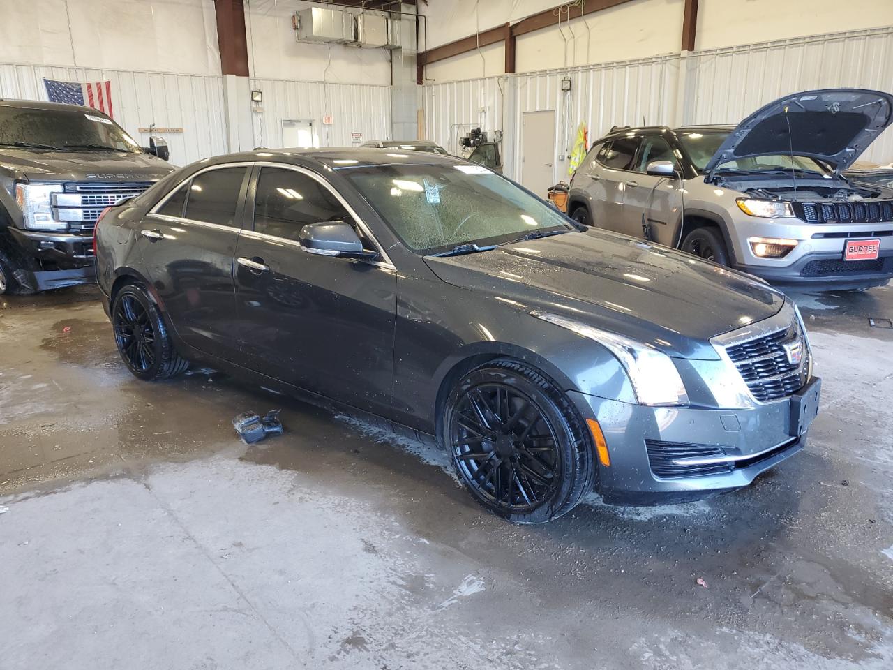 2016 Cadillac ATS VIN 1G6AH5RS2G0106834 Copart auction photo, rear end damage thumbnail 4