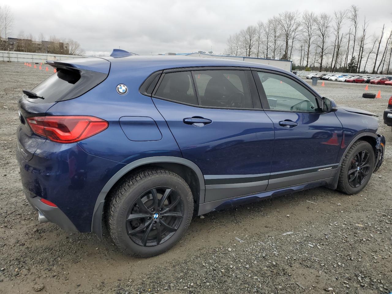2018 BMW X2 VIN WBXYJ5C36JEF77189 Copart auction photo, front end damage thumbnail 3
