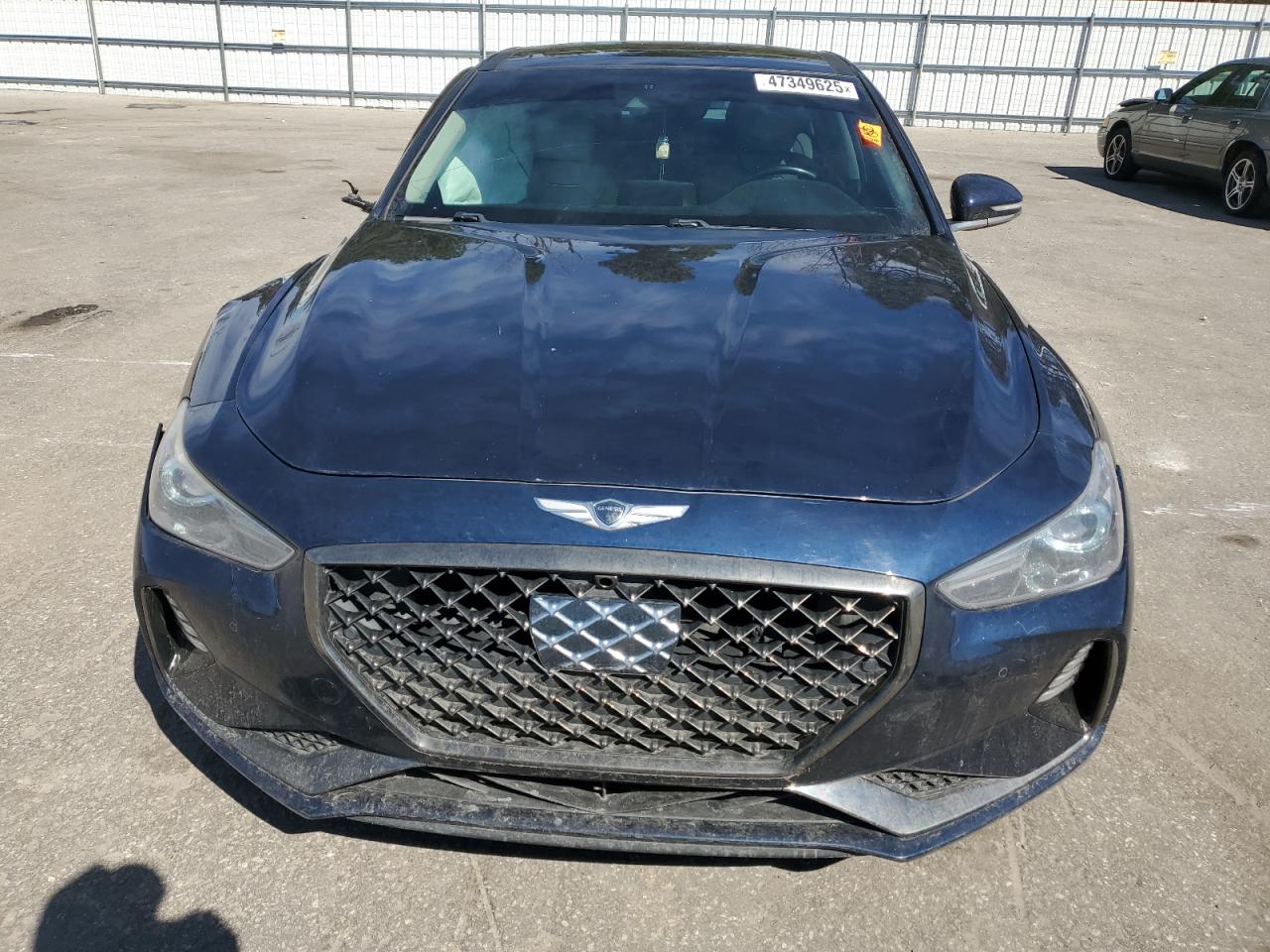 2019 Genesis G70 VIN KMTG34LA4KU012313 Copart auction photo, side / front end damage thumbnail 5