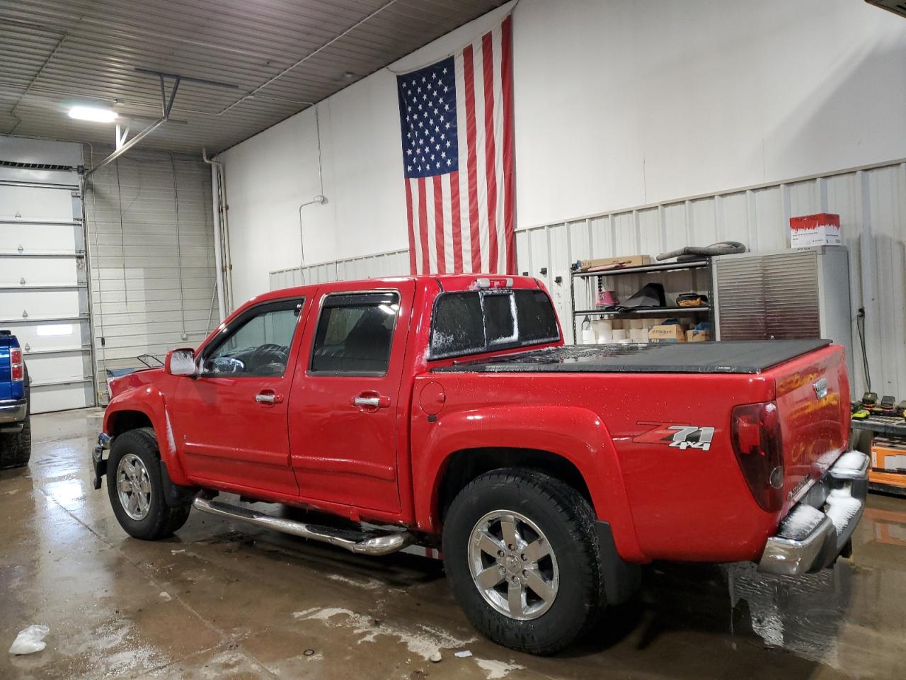 2009 Chevrolet Colorado VIN 1GCDT13E598121949 Copart auction photo, front end damage thumbnail 2