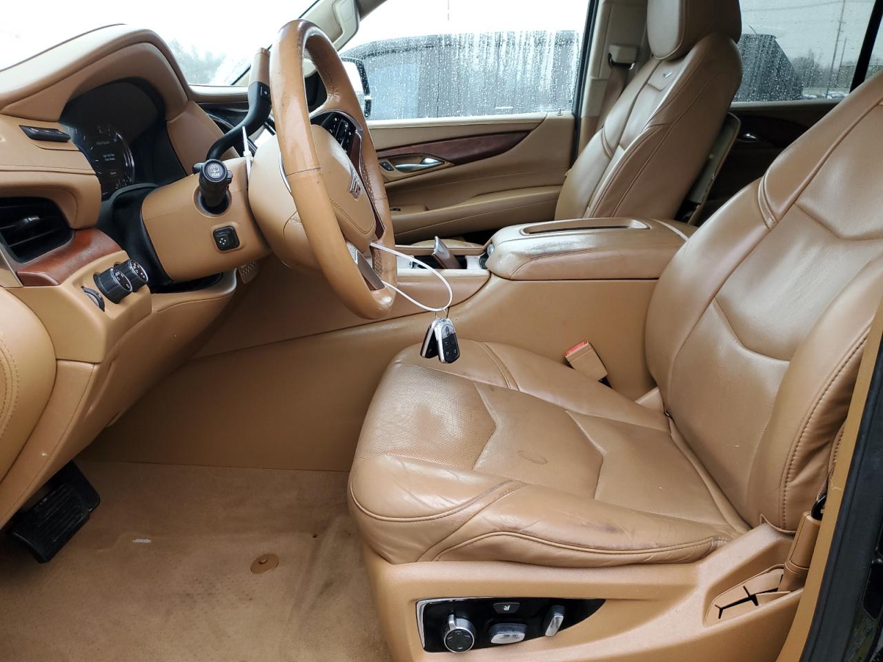 2016 Cadillac Escalade VIN 1GYS4KKJ0GR457177 Copart auction photo, front end damage thumbnail 7