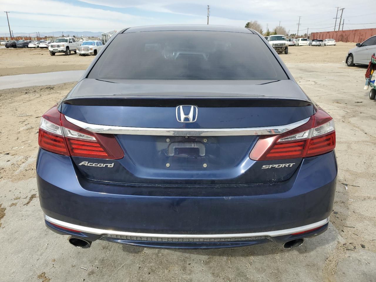 2017 Honda Accord VIN 1HGCR2F50HA016109 Copart auction photo, front end damage thumbnail 6