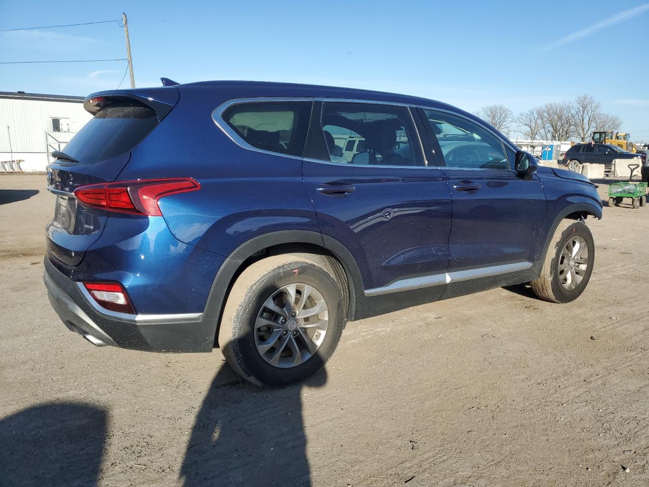 2020 Hyundai Santa Fe VIN 5NMS3CAD0LH170673 Copart auction photo, front end / minor dent/scratches damage thumbnail 3