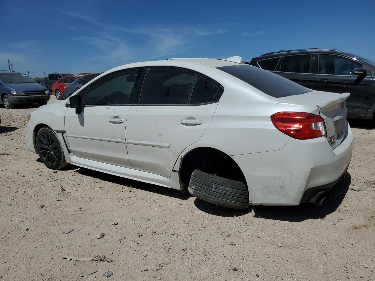 2015 Subaru WRX VIN JF1VA1D6XF9832835 Copart auction photo, side / minor dent/scratches damage thumbnail 2