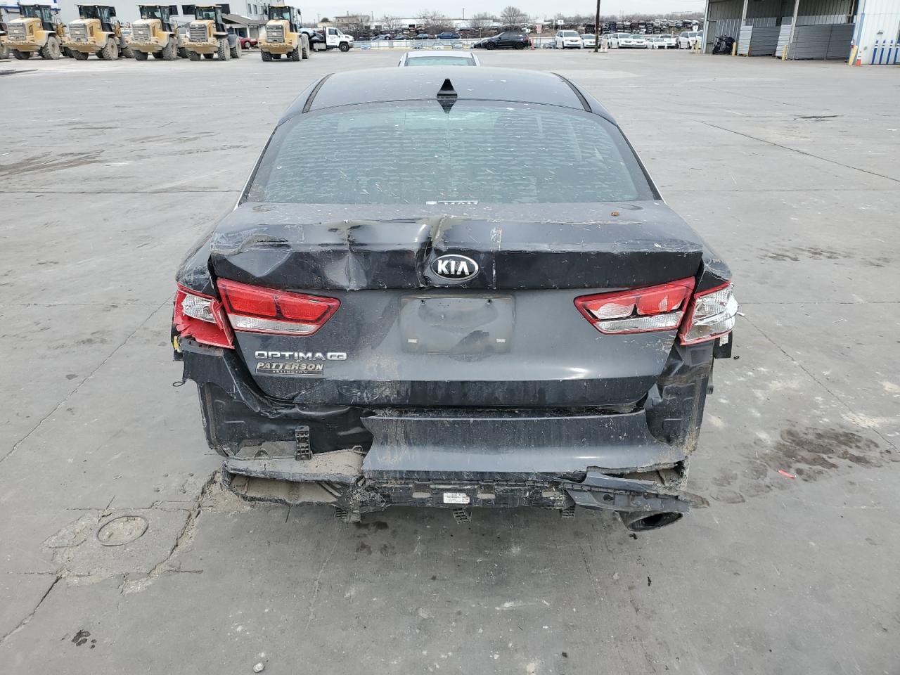 2017 KIA Optima VIN 5XXGT4L34HG158435 Copart auction photo, rear end / front end damage thumbnail 6
