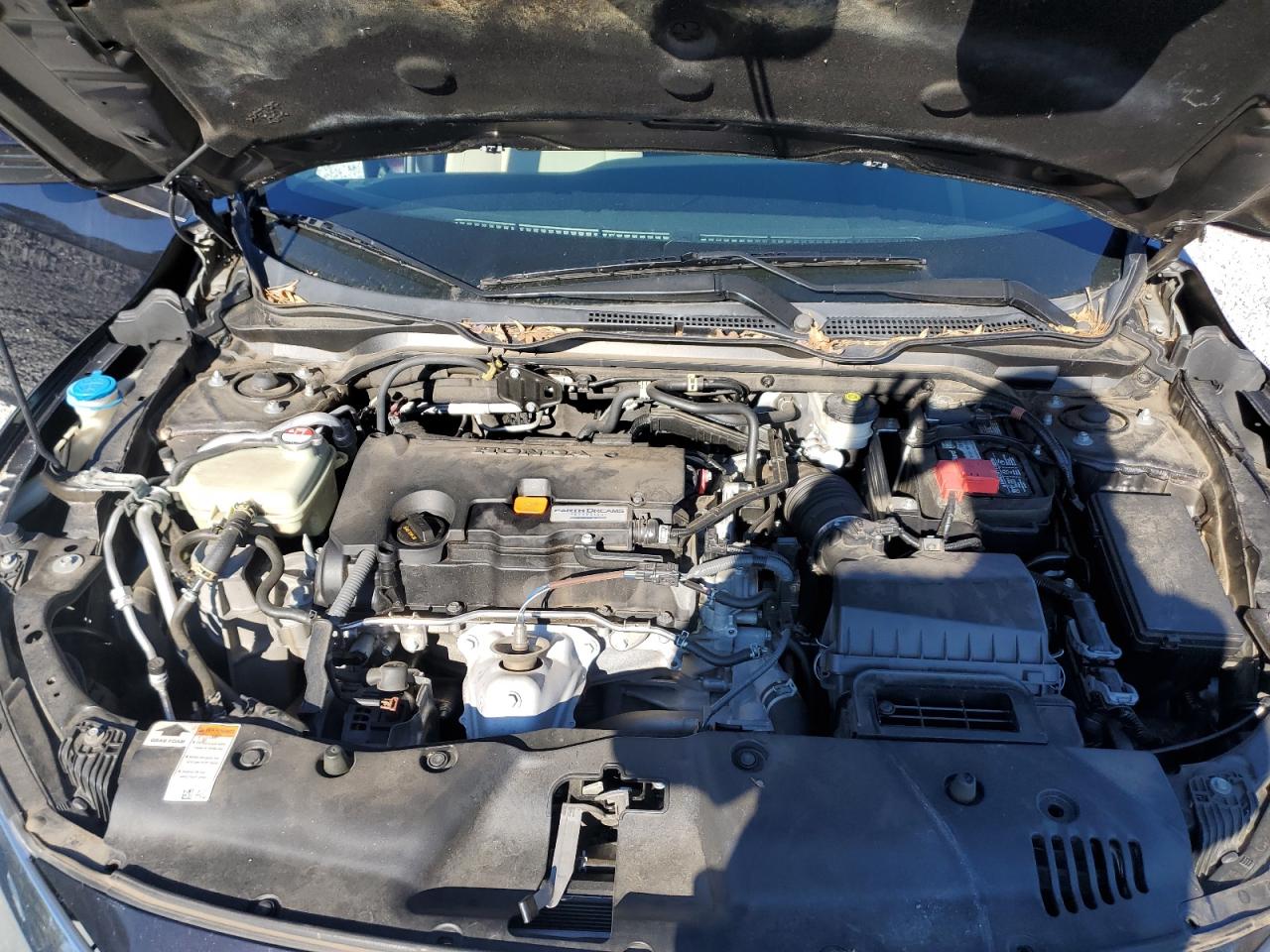 2016 Honda Civic VIN 19XFC2F59GE065205 Copart auction photo, side damage thumbnail 11