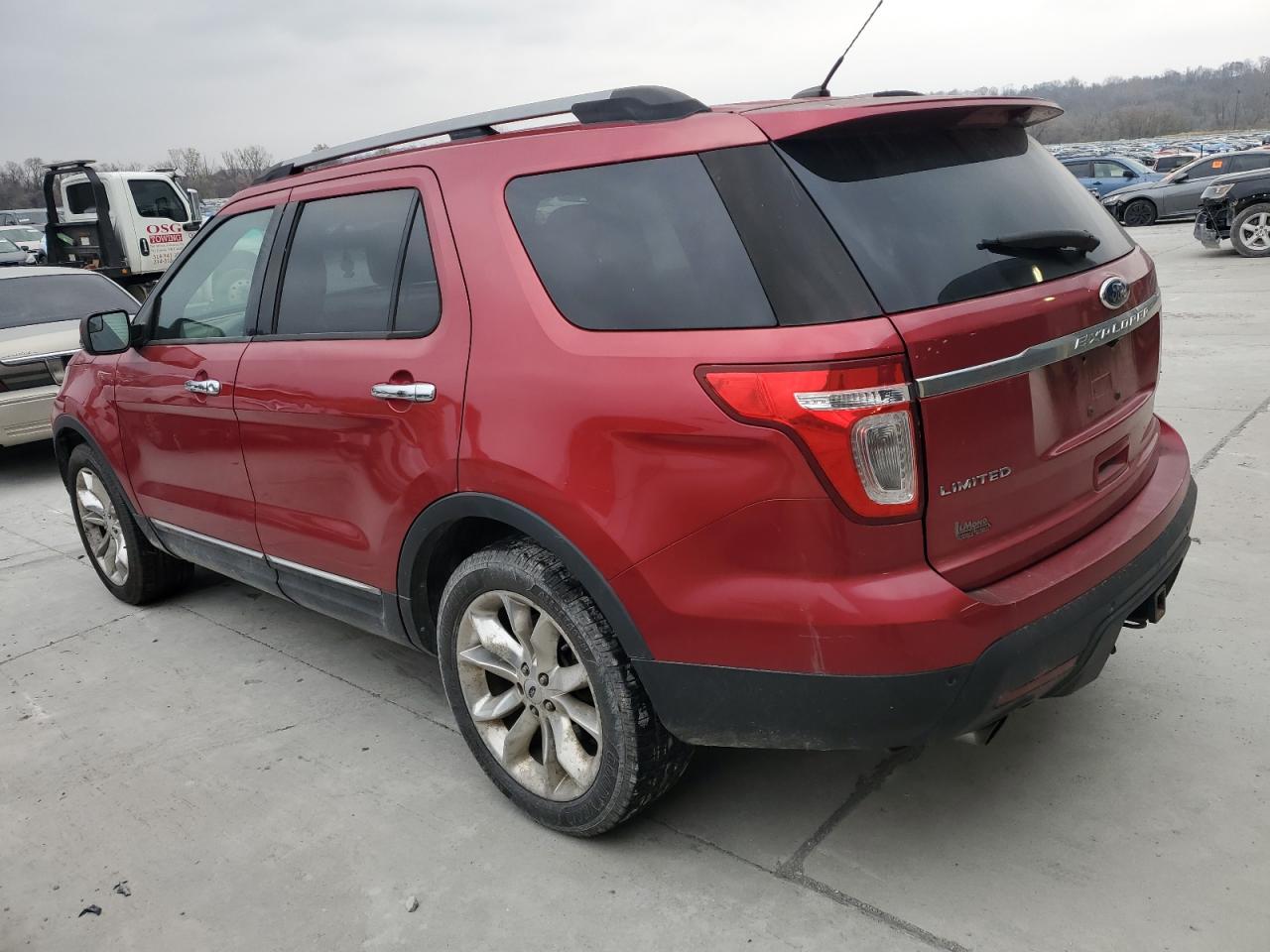 2012 Ford Explorer VIN 1FMHK8F80CGA13198 Copart auction photo, front end damage thumbnail 2