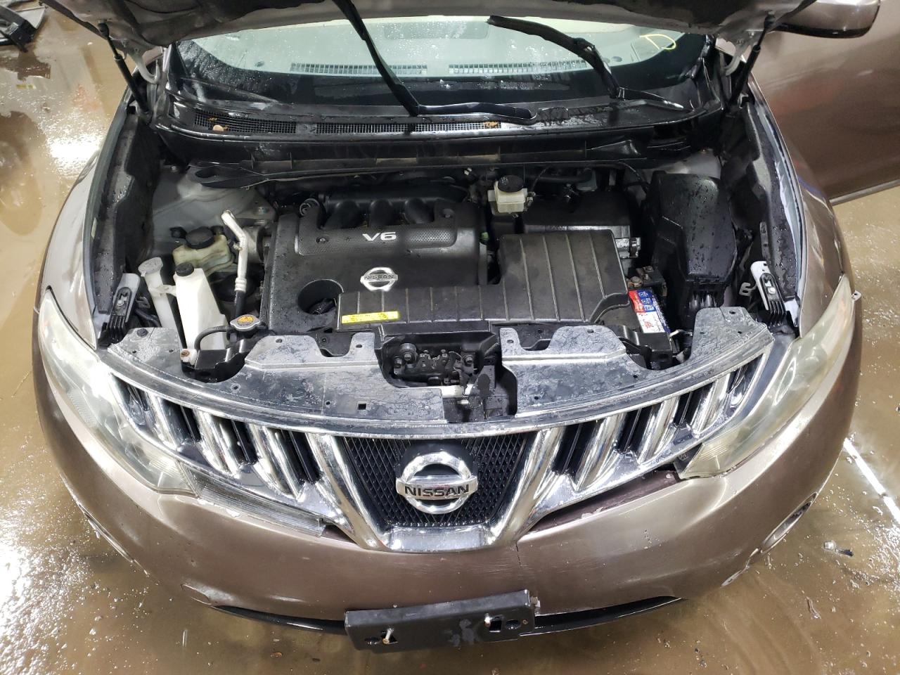 2009 Nissan Murano VIN JN8AZ18U99W103472 Copart auction photo, front end damage thumbnail 11