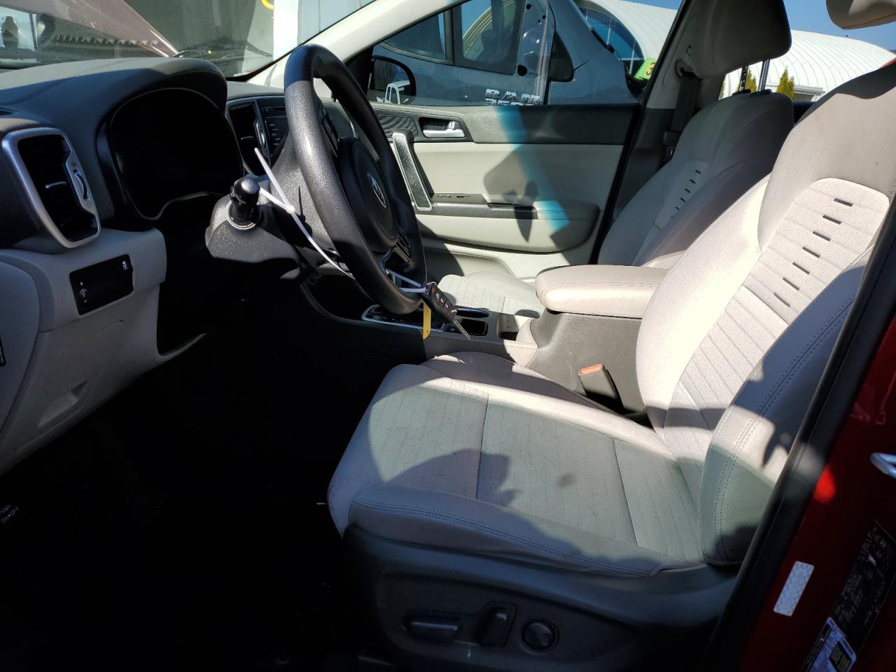 2017 KIA Sportage VIN KNDPMCAC7H7085676 Copart auction photo, frame damage / front end damage thumbnail 7
