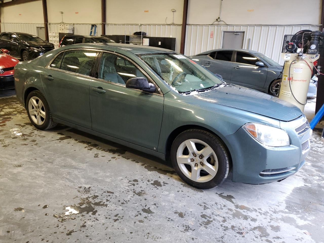 2009 Chevrolet Malibu VIN 1G1ZG57BX9F137957 Copart auction photo, side damage thumbnail 4