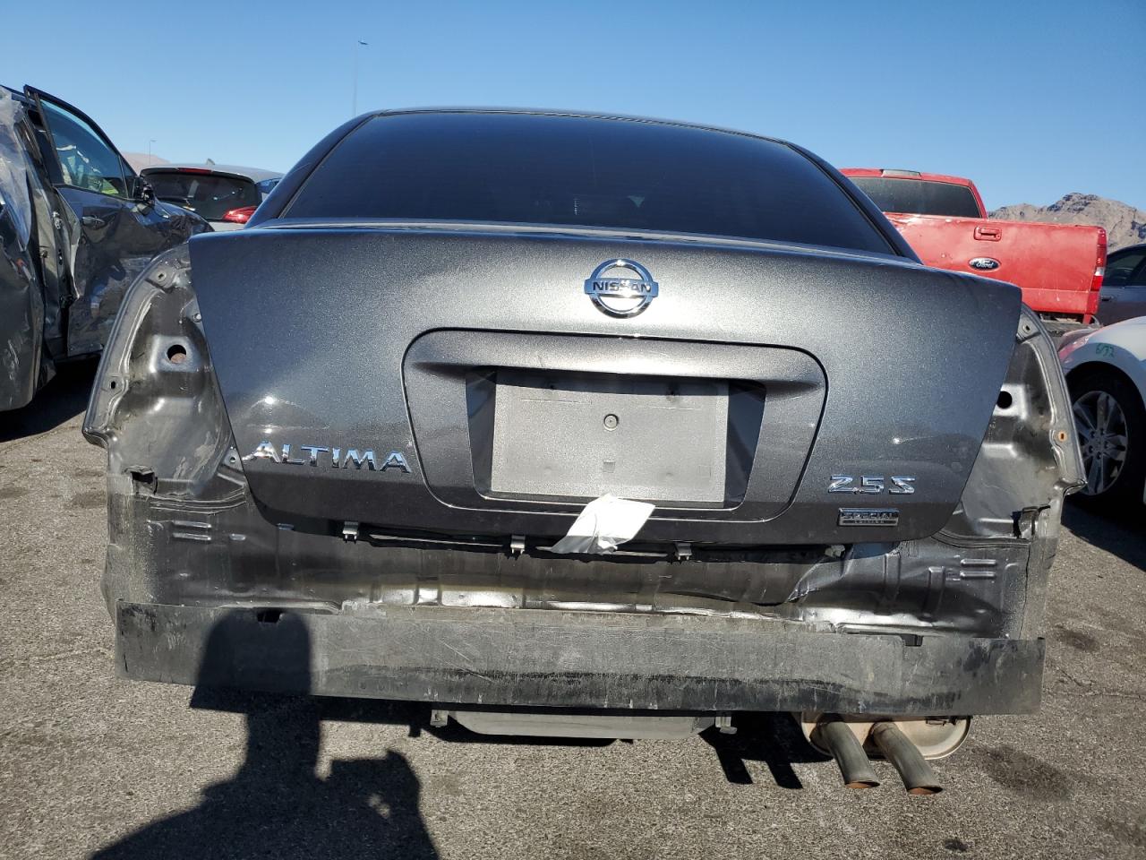 2006 Nissan Altima VIN 1N4AL11D86N446403 Copart auction photo, rear end damage thumbnail 6