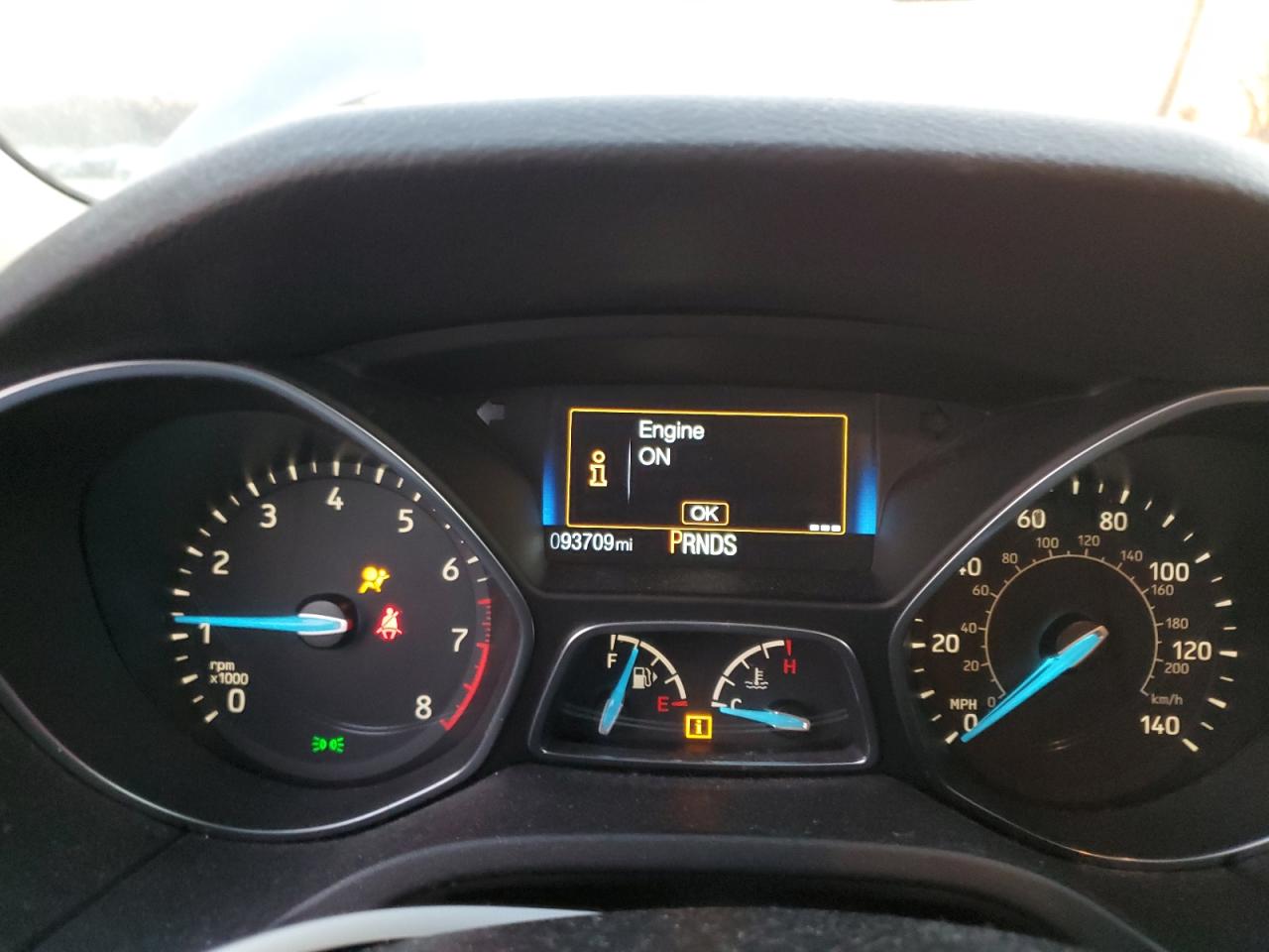 2015 Ford Focus VIN 1FADP3K29FL215676 Copart auction photo, rear end / front end damage thumbnail 9