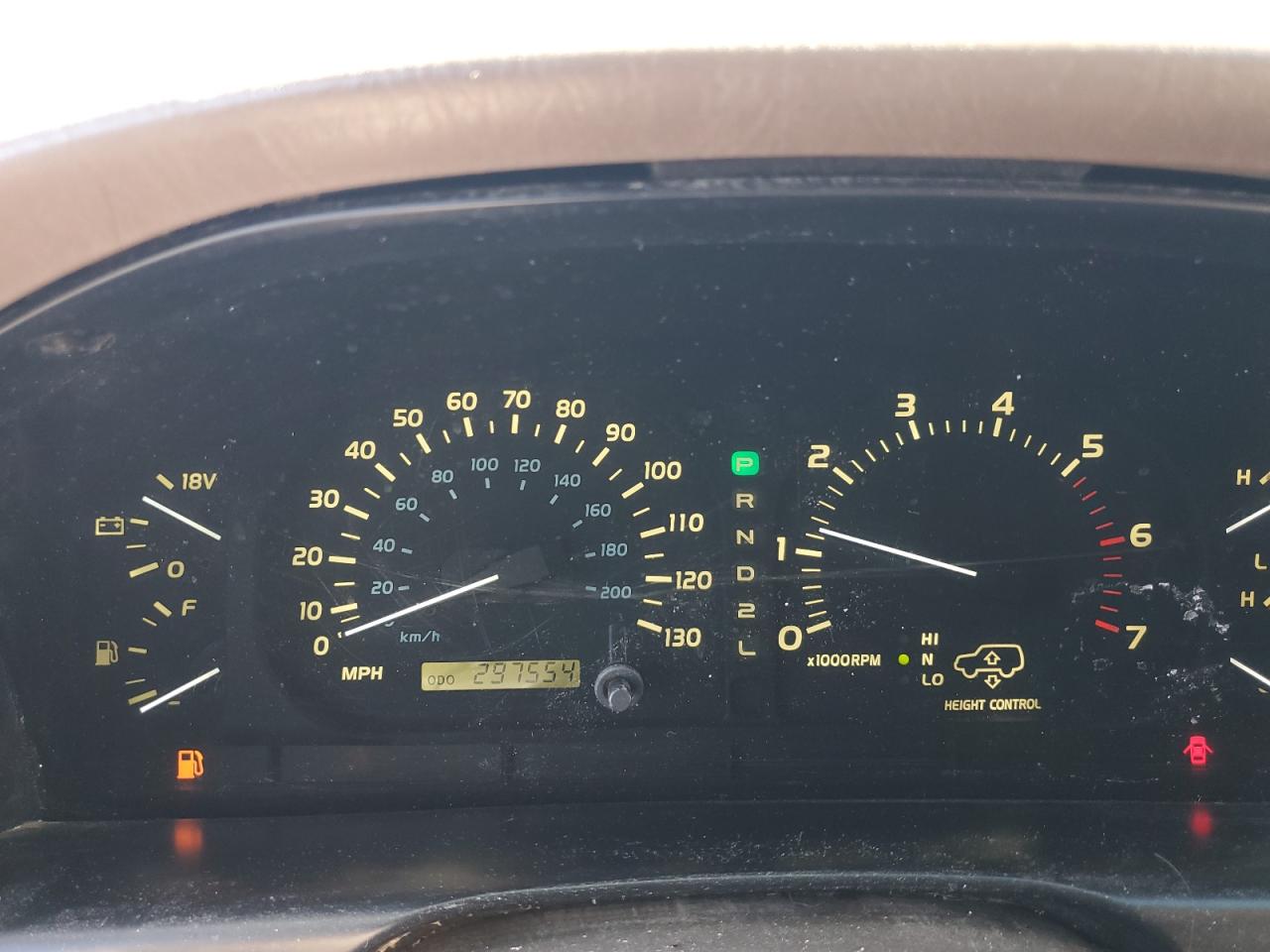 1999 Lexus LX VIN JT6HT00W0X0069481 Copart auction photo, front end / rear end damage thumbnail 9