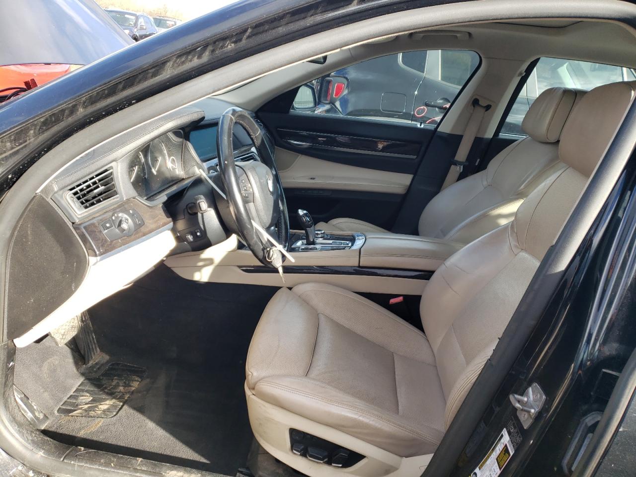 2012 BMW 7er VIN WBAKC8C51CC435700 Copart auction photo, vandalism damage thumbnail 7