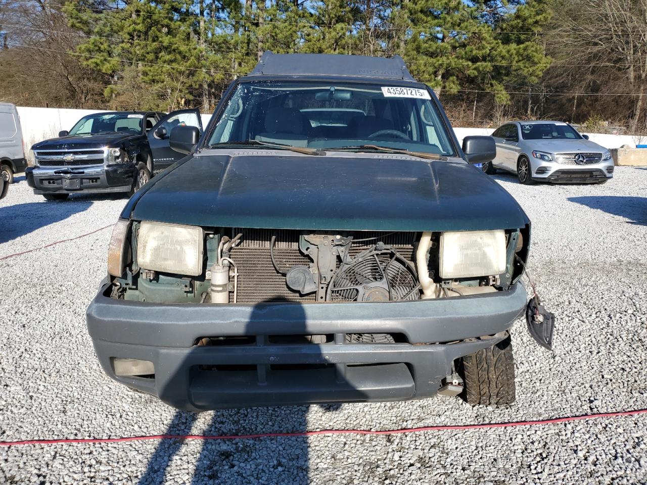 2001 Nissan XTerra VIN 5N1ED28T71C528411 Copart auction photo, front end / rear end damage thumbnail 5
