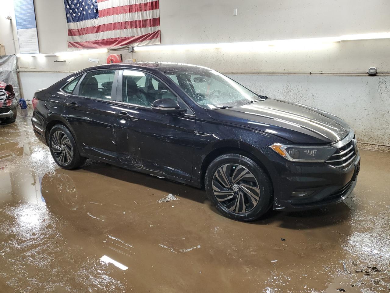 2019 Volkswagen Jetta VIN 3VWG57BU1KM174987 Copart auction photo, rear end damage thumbnail 4