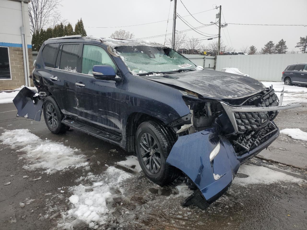 2021 Lexus GX VIN JTJAM7BX5M5296036 Copart auction photo, all over damage thumbnail 4