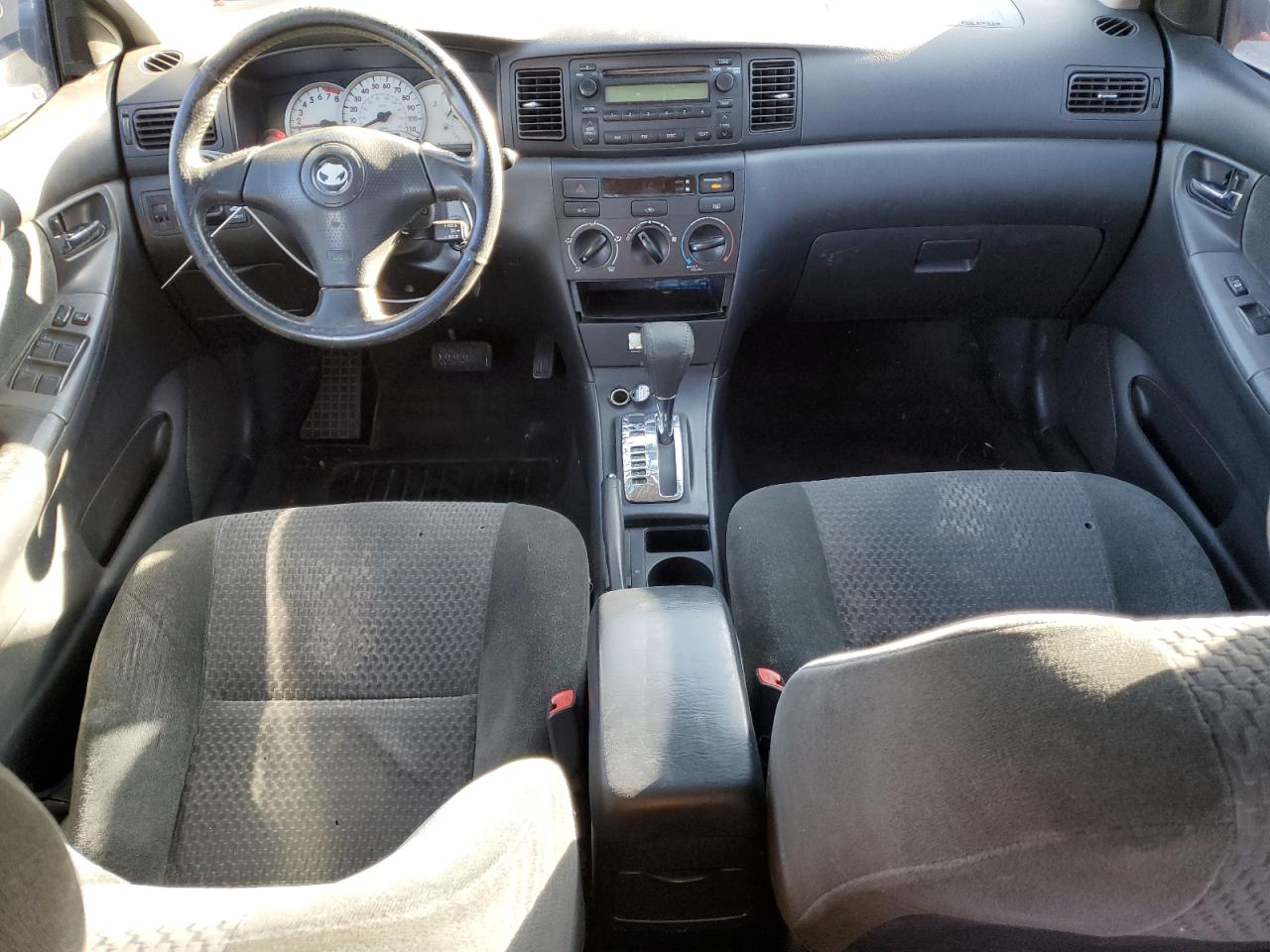 2005 Toyota Corolla VIN 1NXBR32E35Z482838 Copart auction photo, rear end / front end damage thumbnail 8
