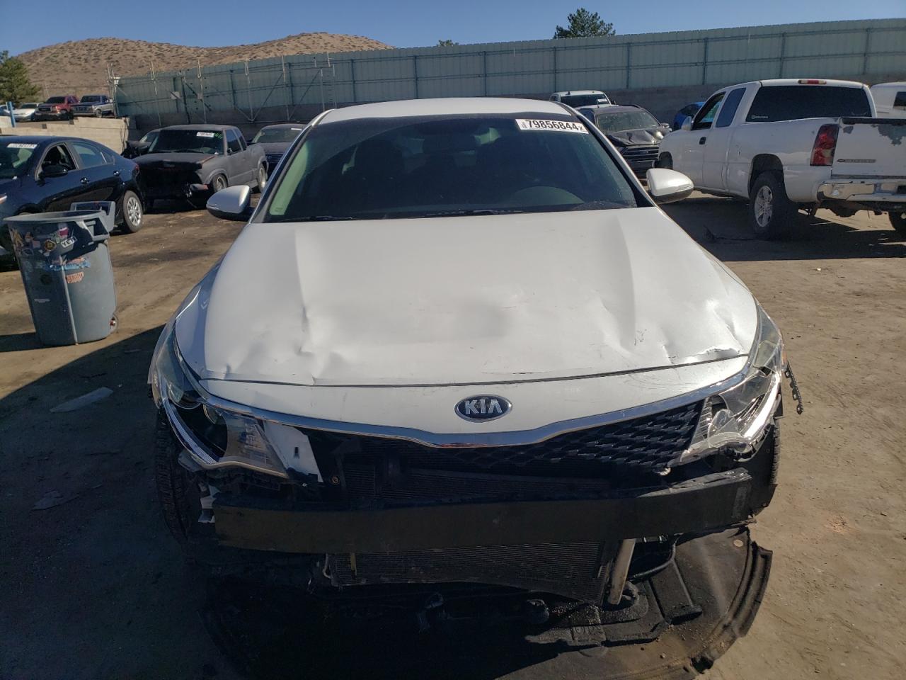 2018 KIA Optima VIN 5XXGT4L3XJG244905 Copart auction photo, front end damage thumbnail 5