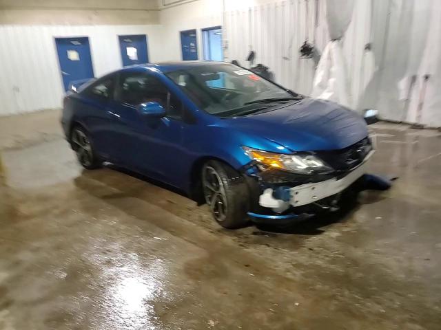 2015 Honda Civic VIN 2HGFG4A58FH700958 Copart auction photo, side / front end damage thumbnail 13