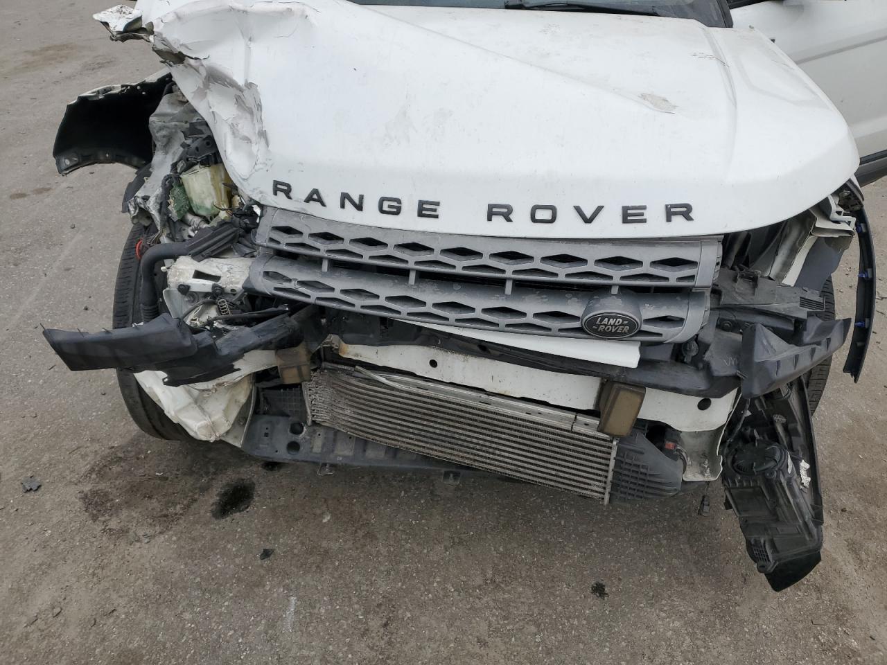 2013 Land Rover Range Rover VIN SALVP2BG7DH710987 Copart auction photo, front end damage thumbnail 12