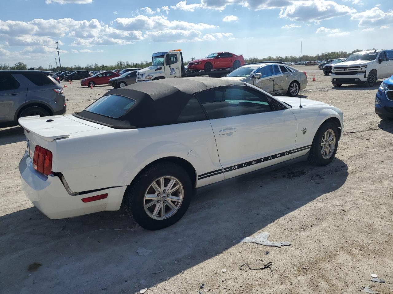 2009 Ford Mustang VIN 1ZVHT84NX95100750 Copart auction photo, water/flood / rear end damage thumbnail 3