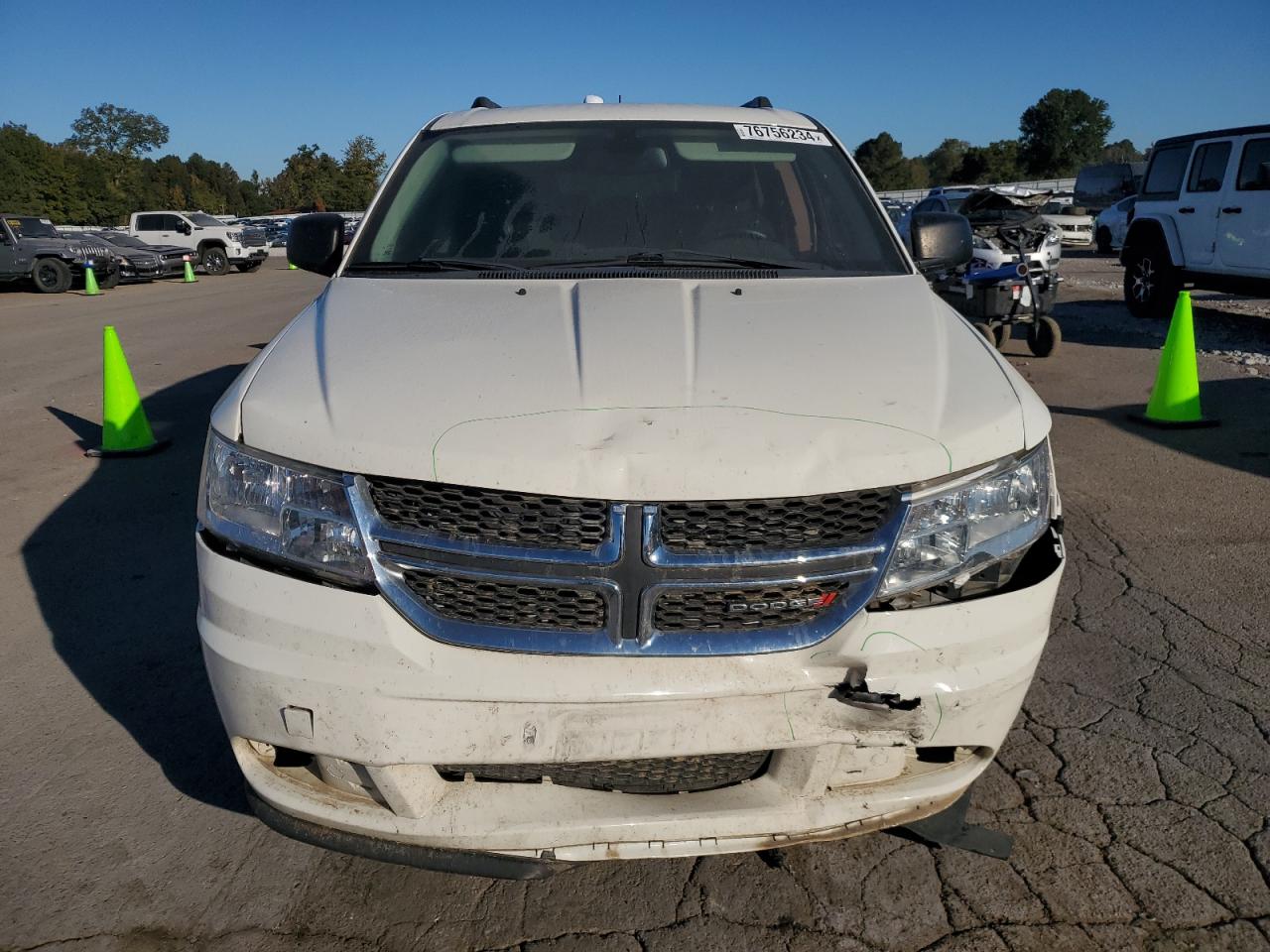 2018 Dodge Journey VIN 3C4PDCAB0JT520255 Copart auction photo, rear end / front end damage thumbnail 5
