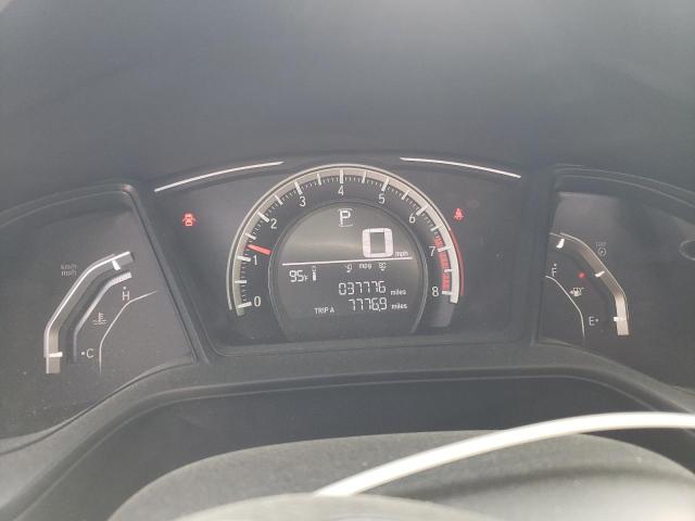 2018 Honda Civic VIN 19XFC2F52JE013017 Copart auction photo, hail damage thumbnail 9