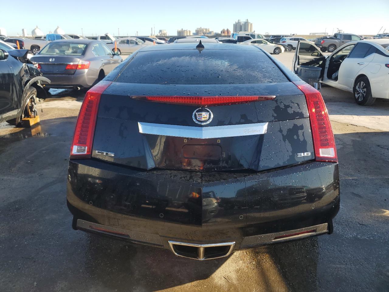 2012 Cadillac CTS VIN 1G6DJ1E31C0119416 Copart auction photo, front end damage thumbnail 6