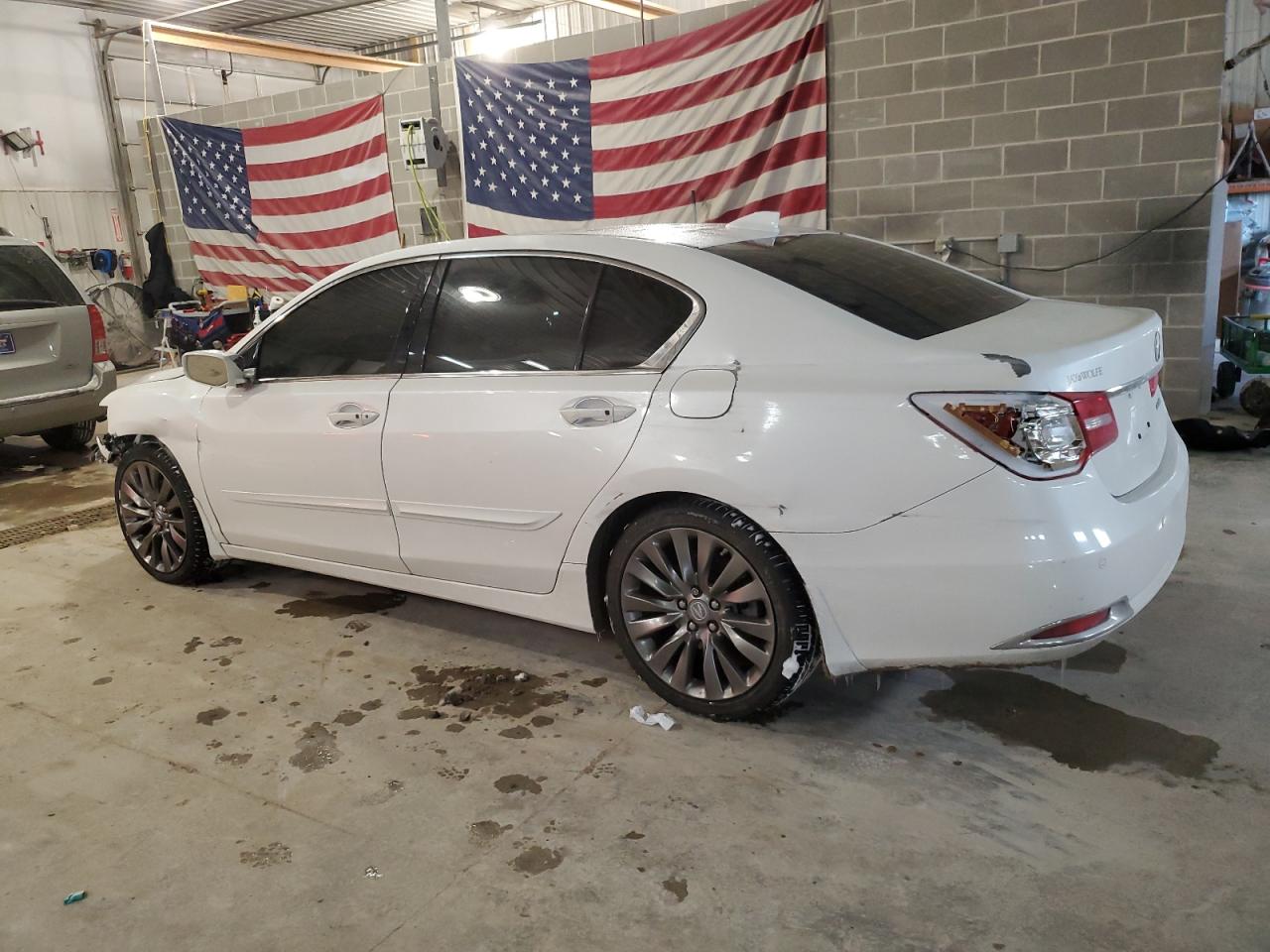 2016 Acura RLX VIN JH4KC1F90GC000583 Copart auction photo, front end / minor dent/scratches damage thumbnail 2