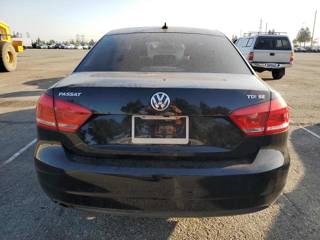 2014 Volkswagen Passat VIN 1VWBN7A34EC082538 Copart auction photo, front end / side damage thumbnail 6
