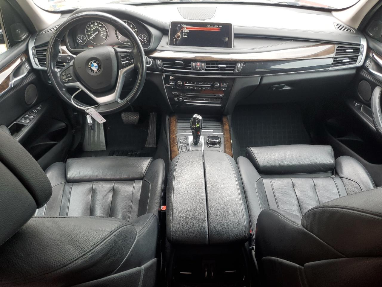 2015 BMW X5 VIN 5UXKR6C57F0J77354 Copart auction photo, front end / side damage thumbnail 8