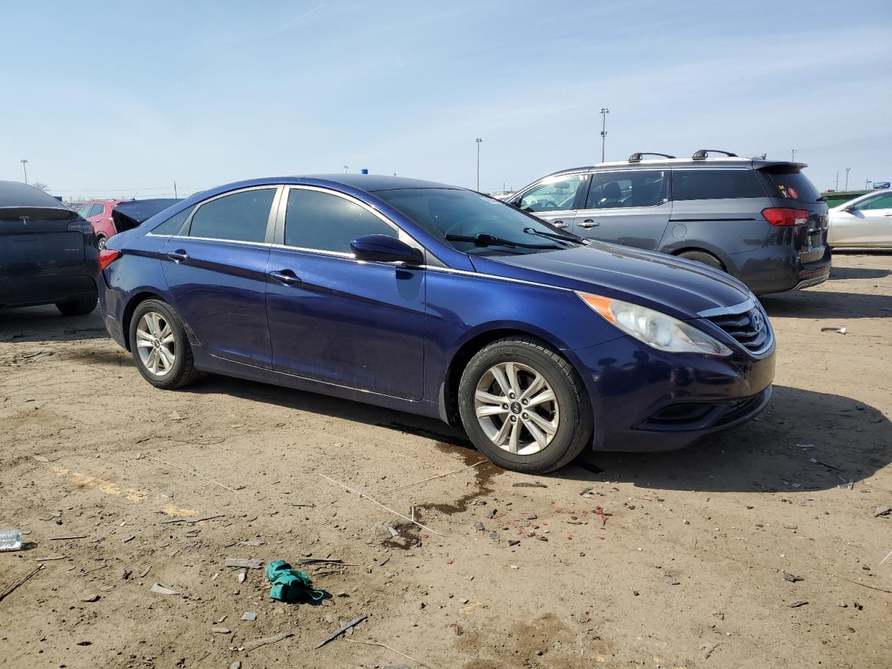 2011 Hyundai Sonata VIN 5NPEB4AC0BH148008 Copart auction photo, rear end damage thumbnail 4